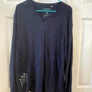 GUESS LONG SLEEVE XL SHIRT